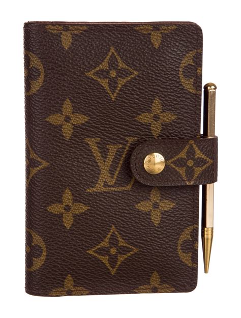 replica louis vuitton notebook cover|louis vuitton small agenda cover.